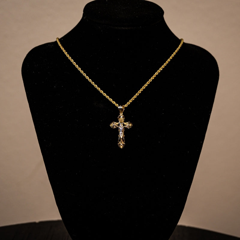 14K Gold Jesus Pendant #2