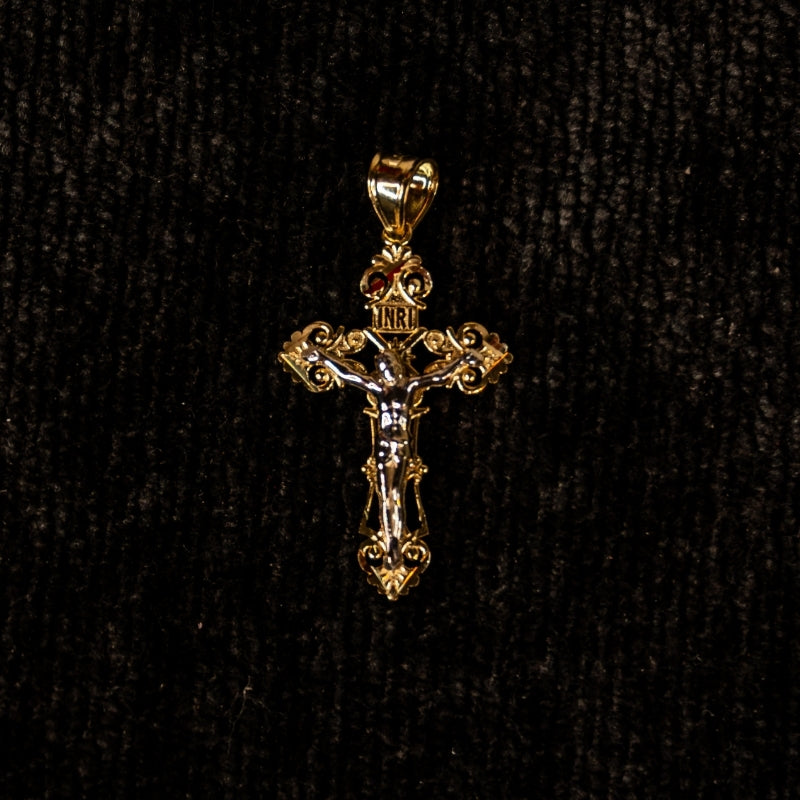 14K Gold Jesus Pendant #2