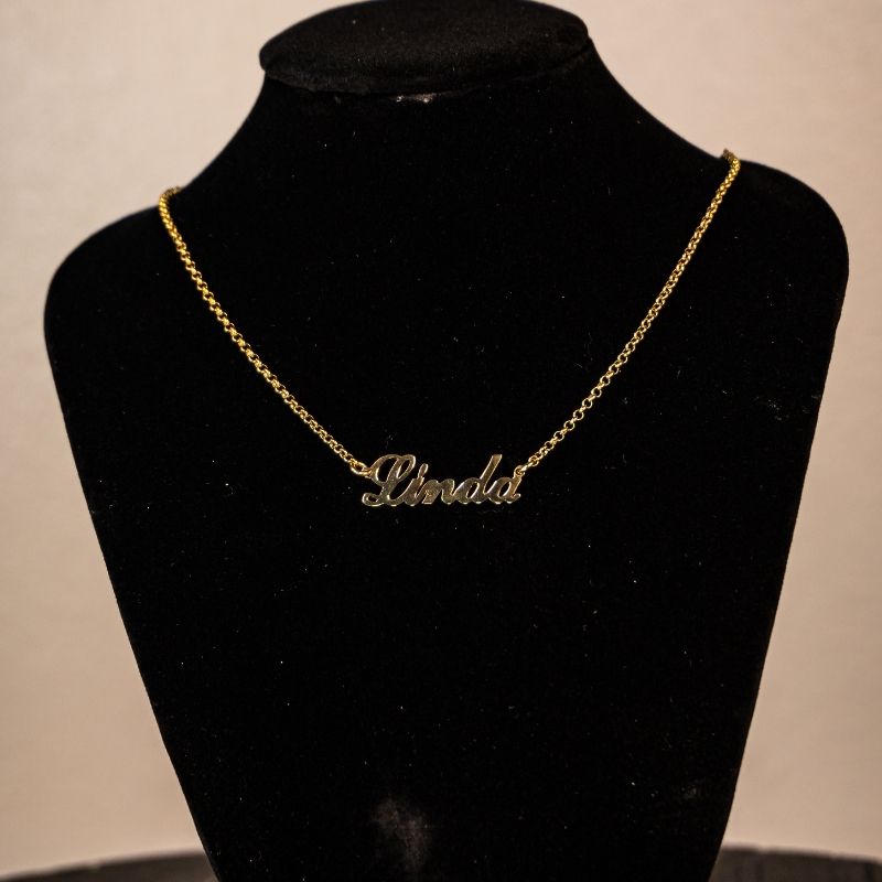 14K Gold Nameplates