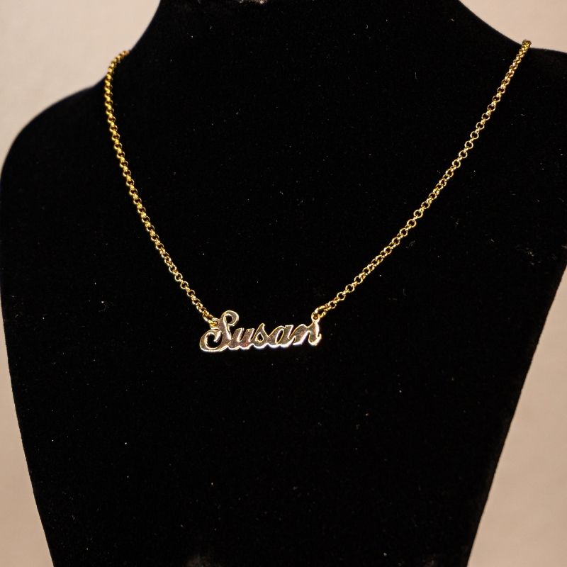 14K Gold Nameplates