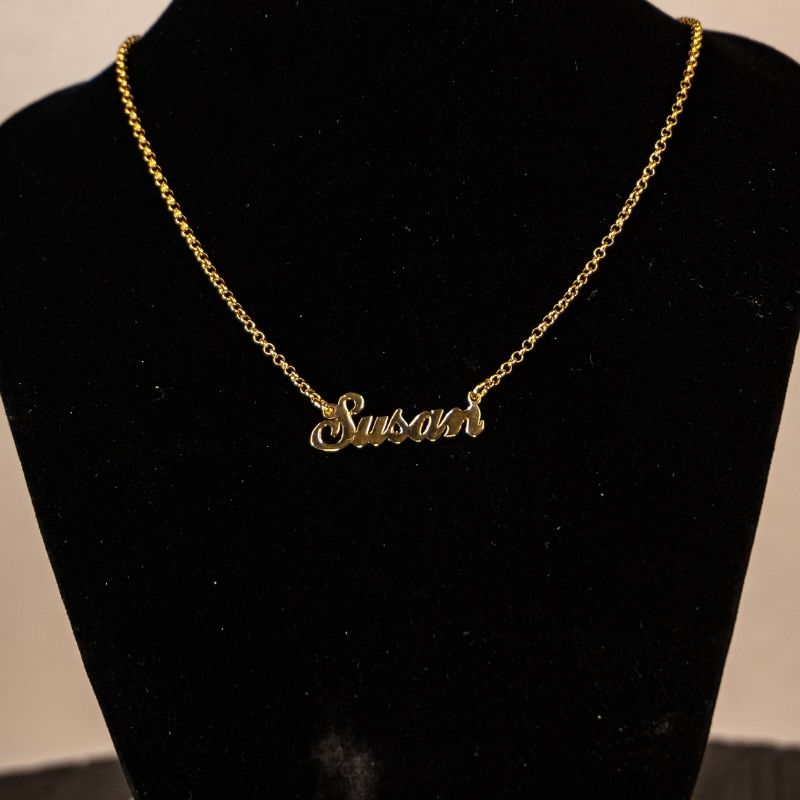 14K Gold Nameplates