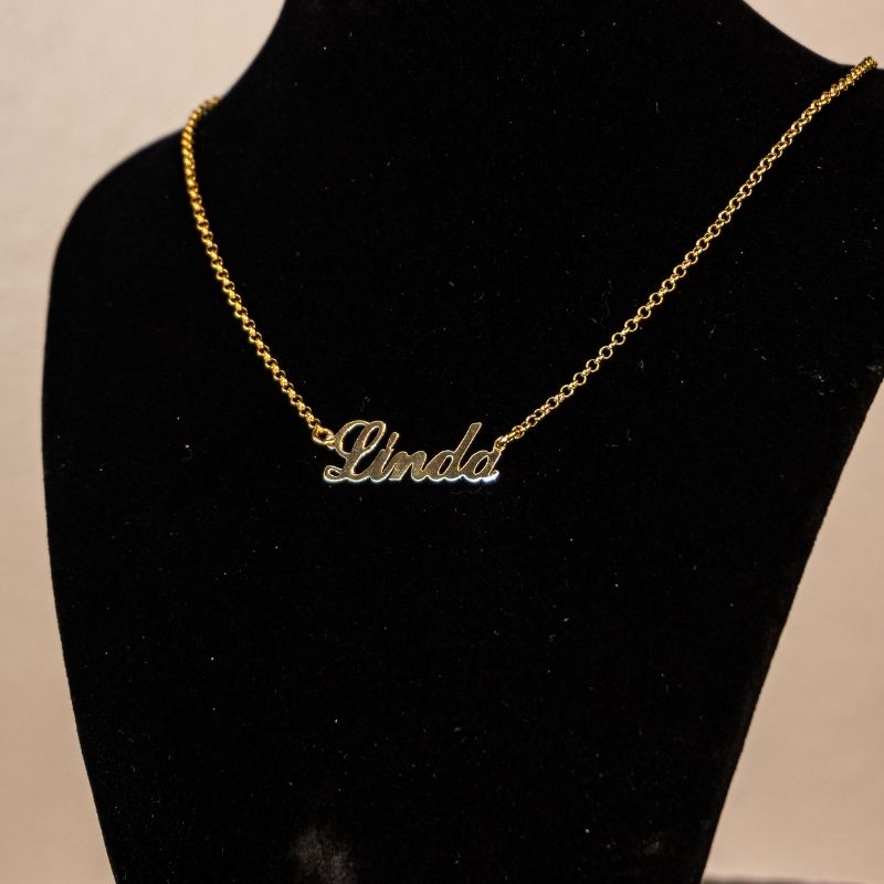 14K Gold Nameplates