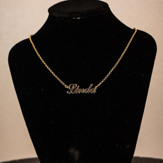 14K Gold Nameplates