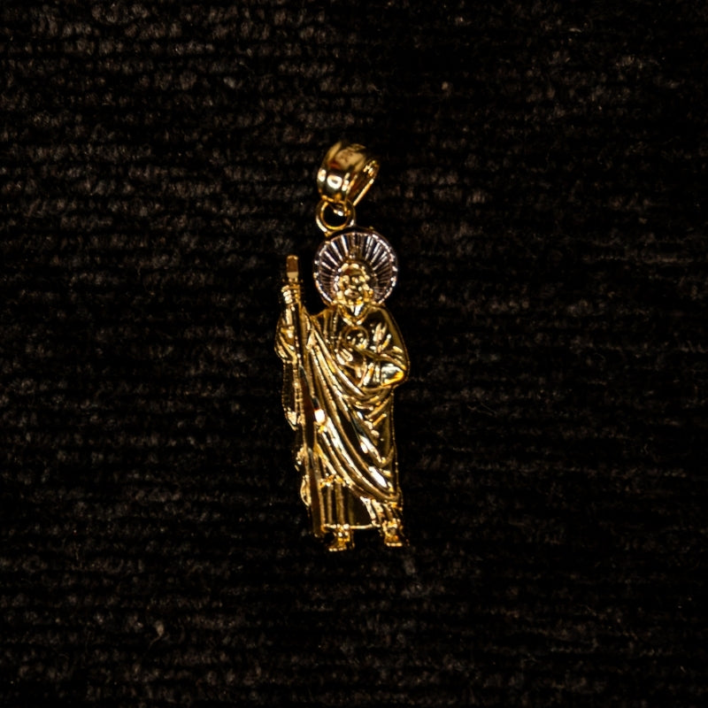 14K Gold San Judas Pendant #3