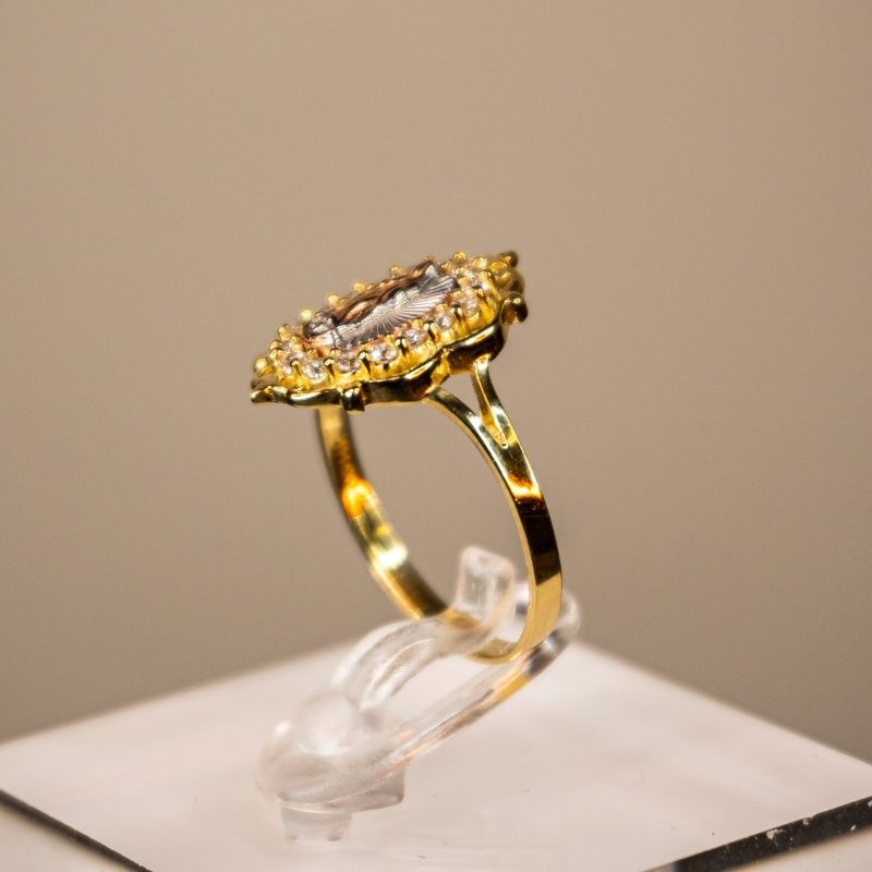 14K Gold Women's Virgencita Ring