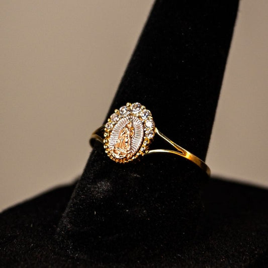 14K Gold Women's Virgencita Ring #2