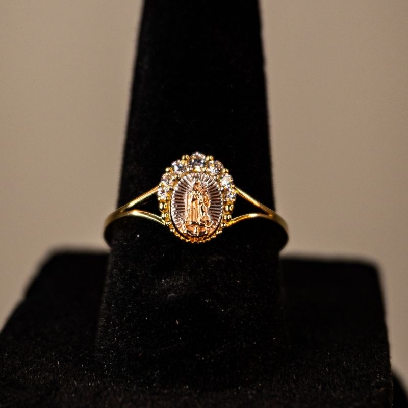 14K Gold Women's Virgencita Ring #2