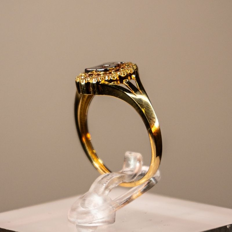 14K Gold Women's XV Ring #2